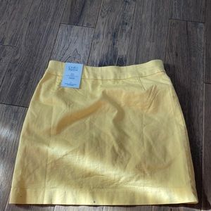Yellow skort